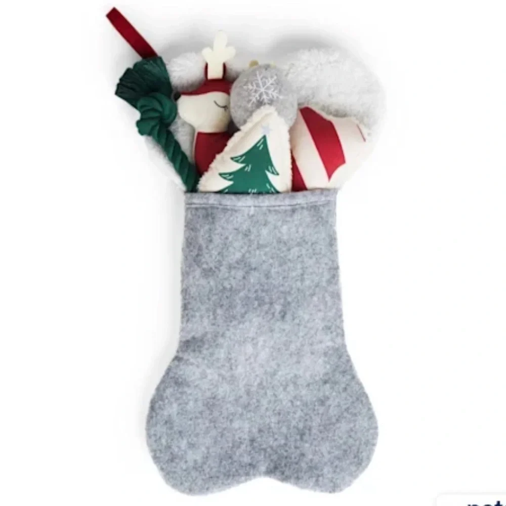 NWT 5 dog toy stuffed stocking